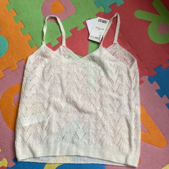 MANGO open work knit top - Picture 7 of 11